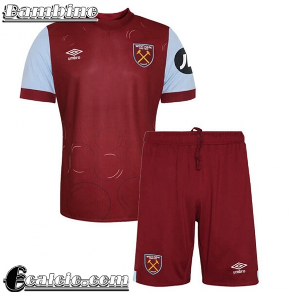 Maglie Calcio West Ham United Prima Bambini 23 24