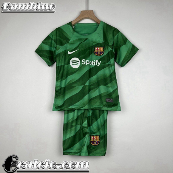 Maglie Calcio Barcellona Portiere Bambini 23 24 MK21