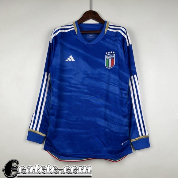 Maglie Calcio Italia Prima Manga Larga Uomo 23 24