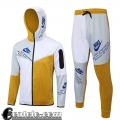 Full-Zip Giacca Cappuccio Sport GIALLO Uomo 23 24 JK767