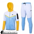 Full-Zip Giacca Cappuccio Sport cielo blu Uomo 23 24 JK770