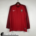 Retro Maglie Calcio Manga Larga Portogallo Domicile Uomo Manga Larga 2016 FG285