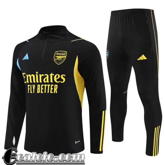 Tute Calcio Arsenal nero Uomo 23 24 TG834