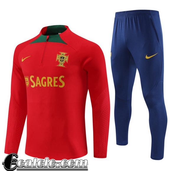 Tute Calcio Portogallo rosso Uomo 23 24 TG858