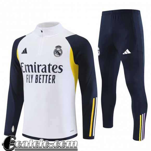 Tute Calcio Real Madrid Bianco Uomo 23 24 TG861