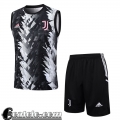 Tute Calcio Senza maniche Juventus grigio scuro Uomo 23 24 TG876