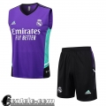 Tute Calcio Senza maniche Real Madrid Viola Uomo 23 24 TG878