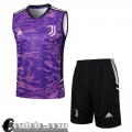 Tute Calcio Senza maniche Juventus Viola Uomo 23 24 TG883