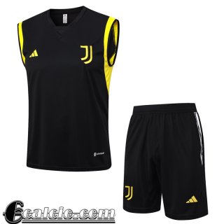 Tute Calcio Senza maniche Juventus nero Uomo 23 24 TG889