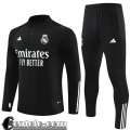 Tute Calcio Real Madrid nero Uomo 23 24 TG820