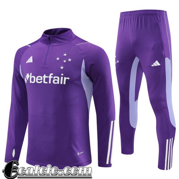 Tute Calcio Cruzeiro Viola Uomo 23 24 TG828