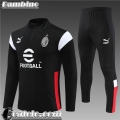 Tute Calcio AC Milan nero Bambini 23 24 TK644