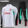 Tute Calcio Manchester United Bianco Bambini 23 24 TK653