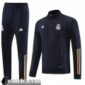 Full-Zip Giacca Real Madrid nero Uomo 23 24 JK790