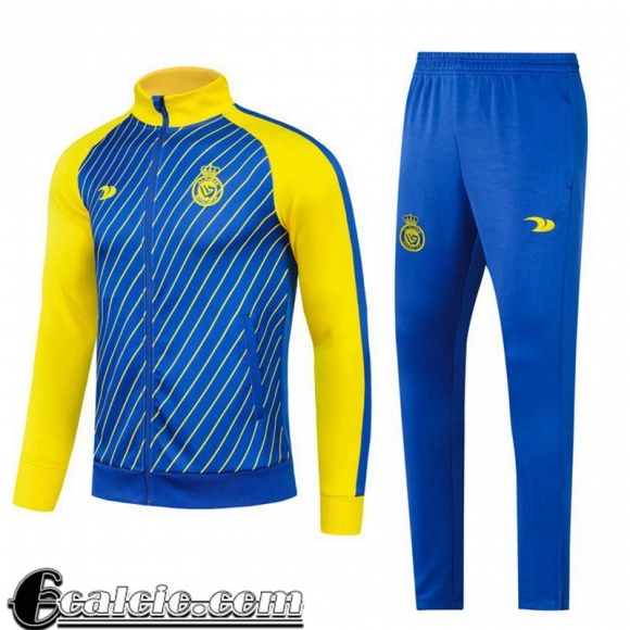 Full-Zip Giacca Al-Nassr blu Uomo 23 24 JK806