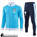 Full-Zip Giacca Manchester City blu Uomo 23 24 JK808