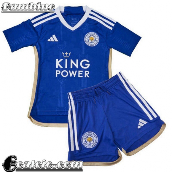 Maglie Calcio Leicester City Prima Bambini 23 24