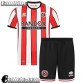 Maglie Calcio Sheffield United Prima Bambini 23 24