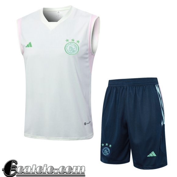 Tute Calcio Senza maniche AFC Bianco Uomo 23 24 TG938