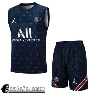 Tute Calcio Senza maniche PSG blu Uomo 23 24 TG970