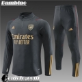 KIT: Tute Calcio Arsenal grigio Bambini 23 24 TK689