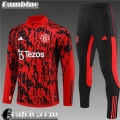 KIT: Tute Calcio Manchester United rosso Bambini 23 24 TK695