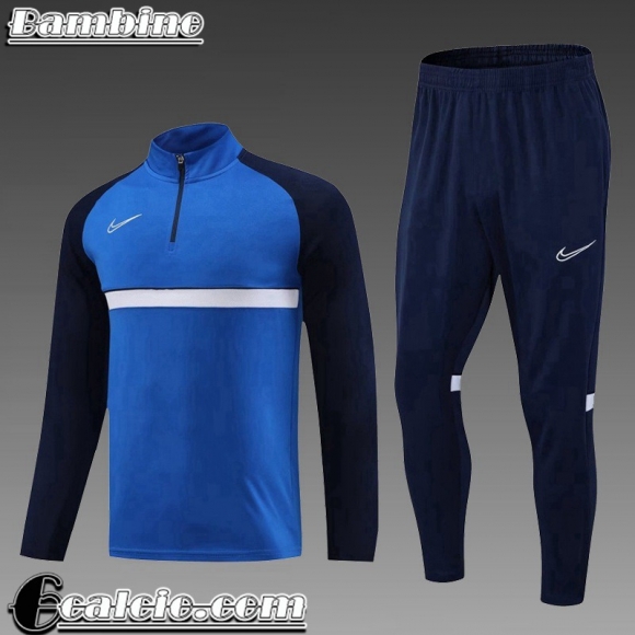 KIT: Tute Calcio Sport blu Bambini 23 24 TK665