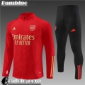 KIT: Tute Calcio Arsenal rosso Bambini 23 24 TK683