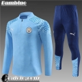 KIT: Tute Calcio Manchester City cielo blu Bambini 23 24 TK684