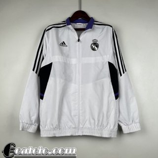 Giacca A Vento Real Madrid Bianco Uomo 23 24 WK529