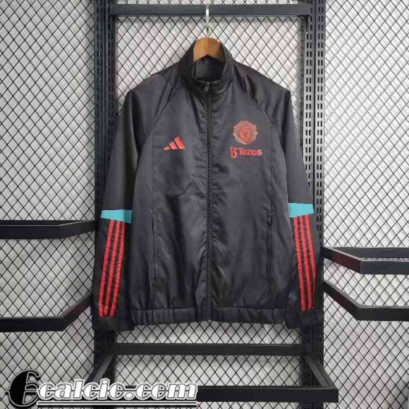 Giacca A Vento Manchester United nero Uomo 23 24 WK543