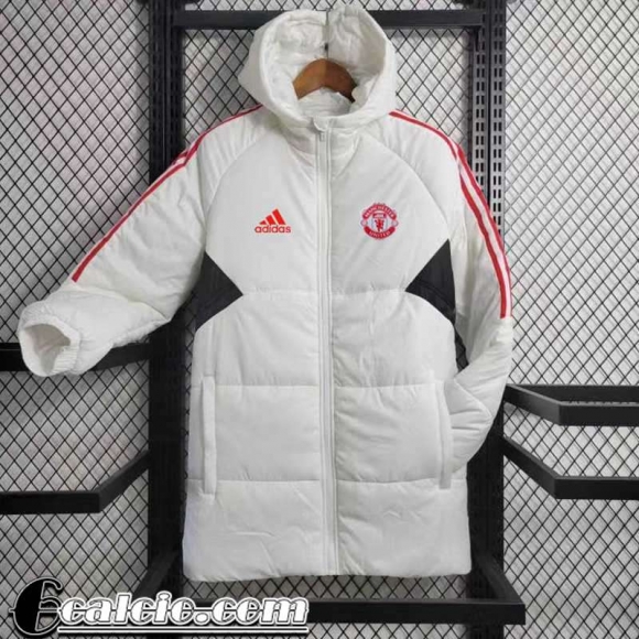 Piumino Calcio Manchester United Bianco Uomo 23 24 DD141