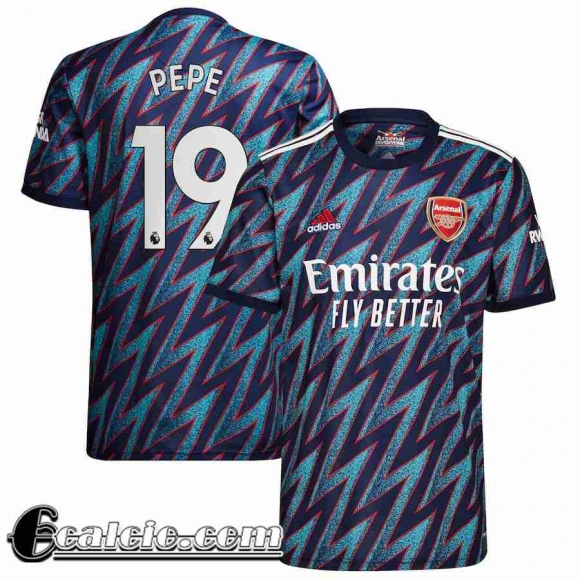 Maglia Calcio Arsenal Third Uomo # Pepe 19 2021 2022