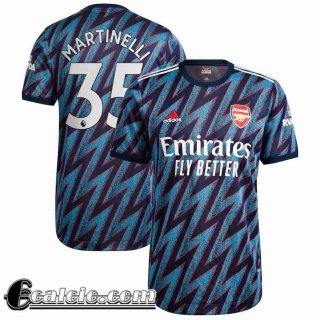 Maglia Calcio Arsenal Third Uomo # Martinelli 35 2021 2022