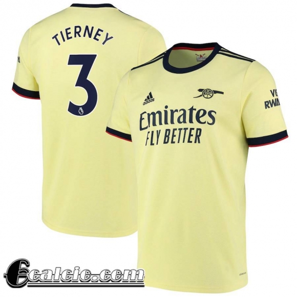 Maglia Calcio Arsenal Seconda Uomo # Tierney 3 2021 2022