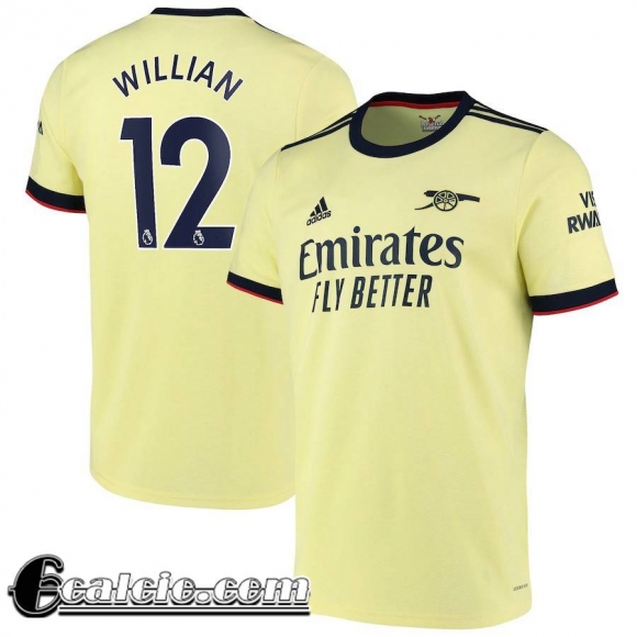 Maglia Calcio Arsenal Seconda Uomo # Willian 12 2021 2022