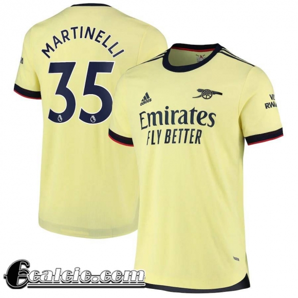 Maglia Calcio Arsenal Seconda Uomo # Martinelli 35 2021 2022