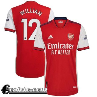 Maglia Calcio Arsenal Prima Uomo # Willian 12 2021 2022