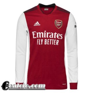 Maglia Calcio Arsenal Prima Uomo Manga Larga 2021 2022