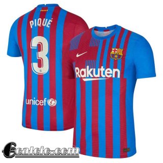 Maglia Calcio Barcelona Prima Uomo # Pique 3 2021 2022