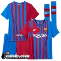 Maglia Calcio Barcelona Prima Bambini 2021 2022