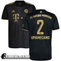 Maglia Calcio Bayern Monaco Seconda Uomo # Dayot Upamecano 2 2021 2022