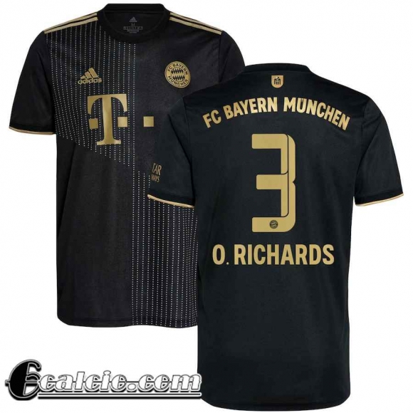 Maglia Calcio Bayern Monaco Seconda Uomo # Omar Richards 3 2021 2022