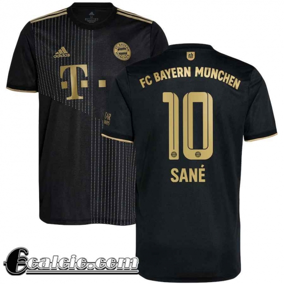 Maglia Calcio Bayern Monaco Seconda Uomo # Leroy Sané 10 2021 2022