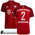 Maglia Calcio Bayern Monaco Prima Uomo # Dayot Upamecano 2 2021 2022