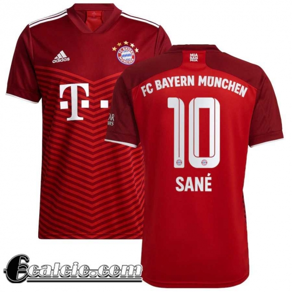 Maglia Calcio Bayern Monaco Prima Uomo # Leroy Sané 10 2021 2022