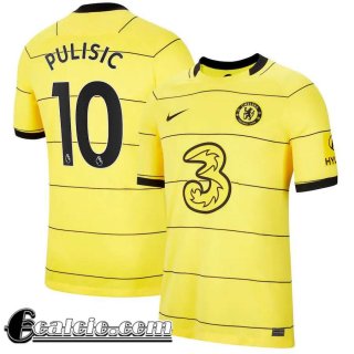 Maglia Calcio Chelsea Seconda Uomo # Pulisic 10 2021 2022