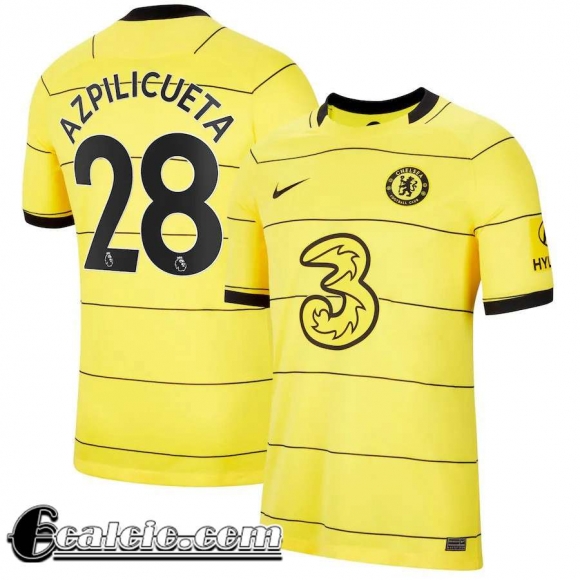 Maglia Calcio Chelsea Seconda Uomo # Azpilicueta 28 2021 2022