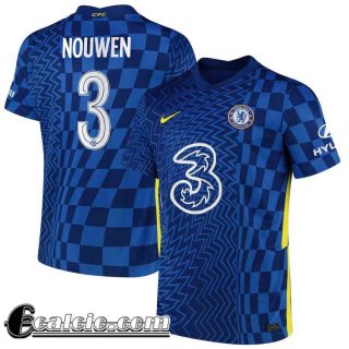 Maglia Calcio Chelsea Prima Uomo # Nouwen 3 2021 2022