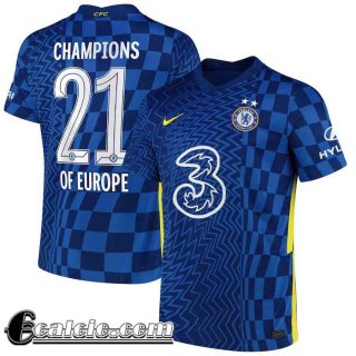 Maglia Calcio Chelsea Prima Uomo # Champions of Europe 21 2021 2022